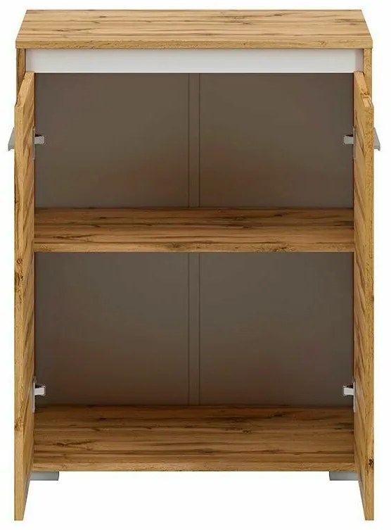 Ντουλάπι Madison 168, Wotan δρυς, 85x69x34cm, Πλαστικοποιημένη μοριοσανίδα