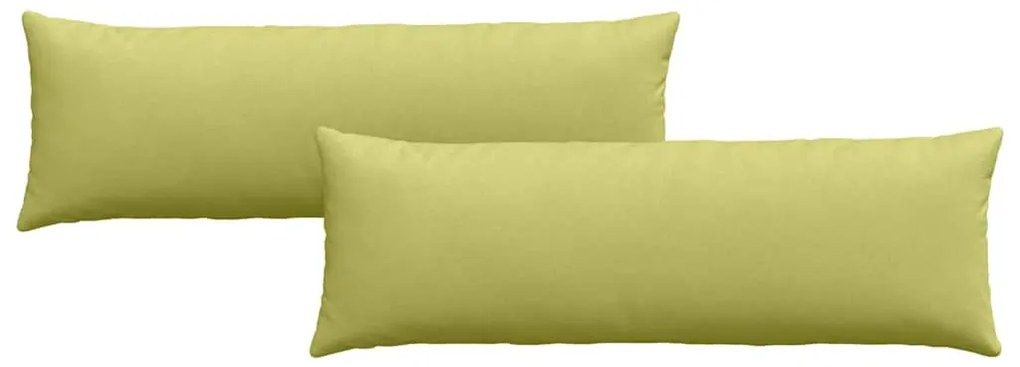 vidaXL Μαξιλάρι Καναπέ 2 pcs Ανοιχτό Πράσινο 120 x 40 cm ύφασμα