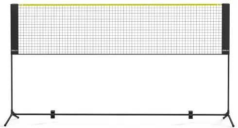 VEVOR Badminton Net, Height Adjustable Volleyball Net, 10ft Wide Foldable Pickleball Net, Portable Easy Setup Tennis Net Set with Poles, Stand and Carry Bag, for Kids Backyard Game Indoor Outdoor Use