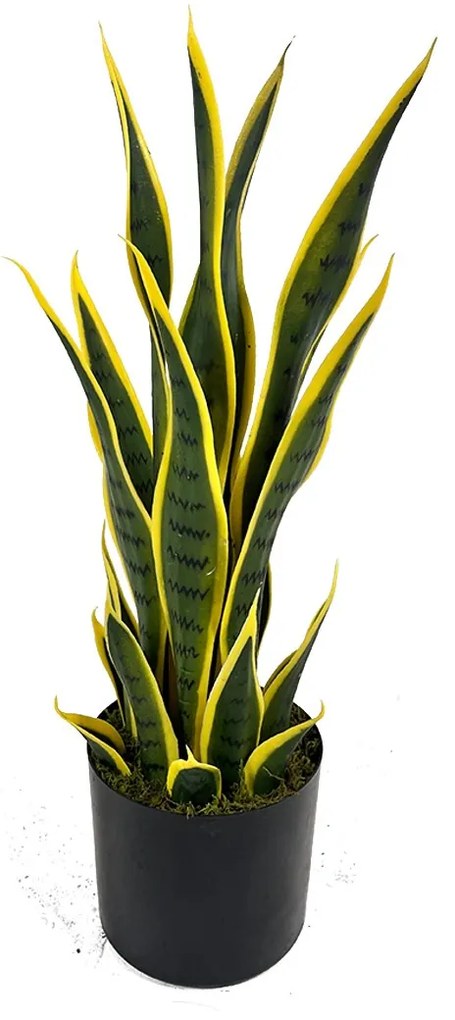 Supergreens Τεχνητό Φυτό Σανσεβιέρα Trifasciata Πράσινο 55 εκ. - 6840-6
