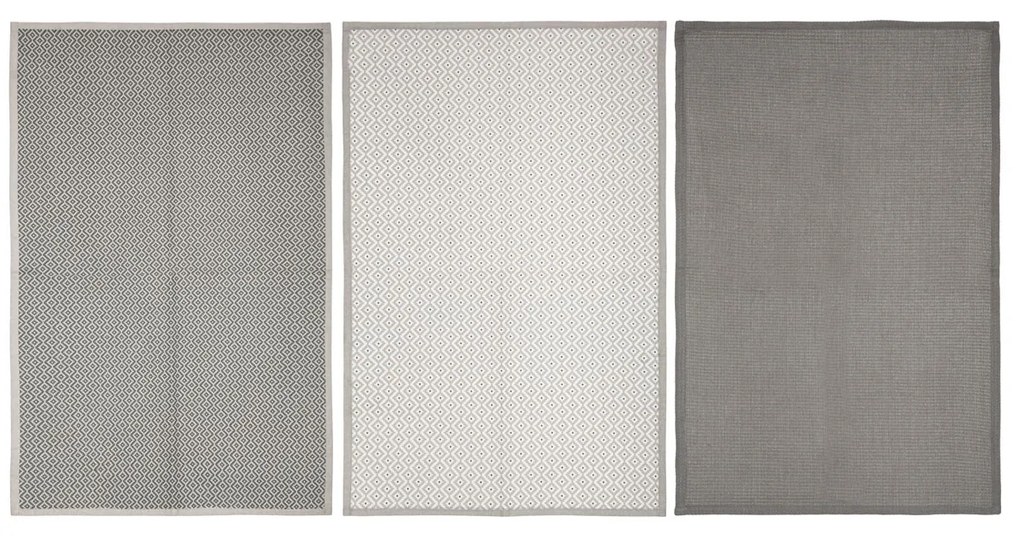 Ποτηρόπανα (Σετ 3τμχ) A-S Grey 178554L