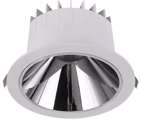 Χωνευτό Σποτ Φωτιστικό Οροφής LED 10W Λευκό CCT Getti-90 SunLight-GETTI-90-Λευκό GETTI-90