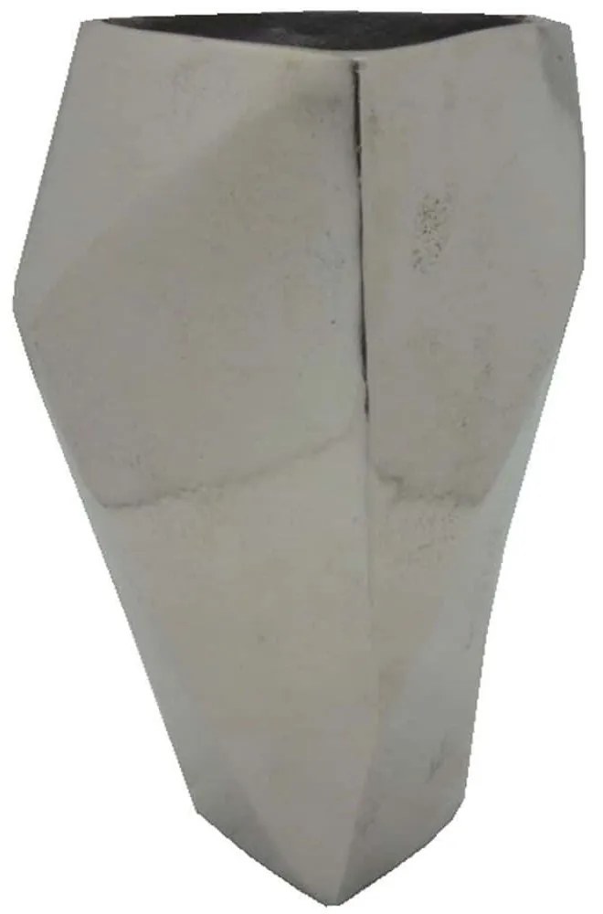 Βάζο Douma 029006 21x17x36cm Nickel Αλουμίνιο