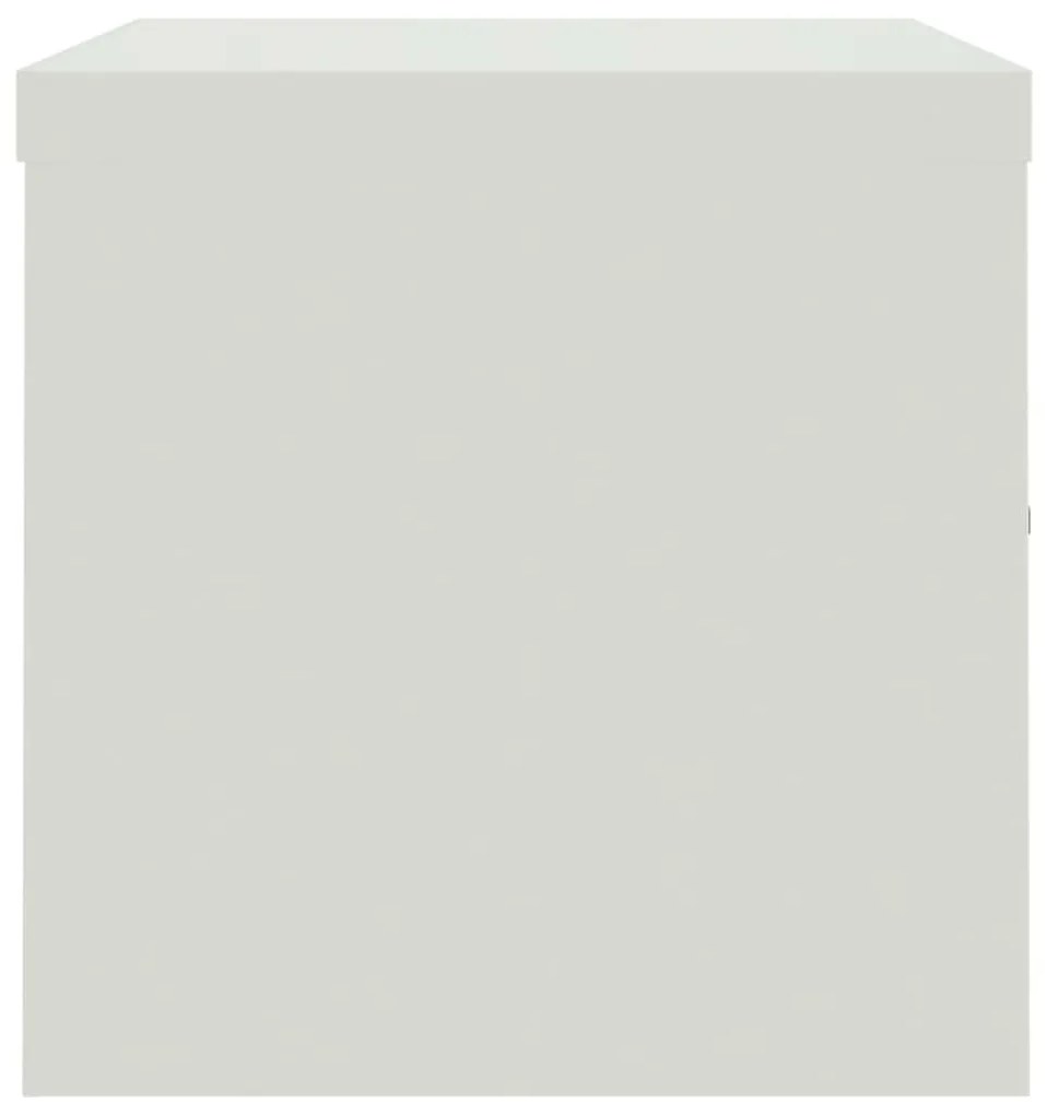 Αρχειοθήκη Αν. Γκρι 90 x 40 x 40 εκ. Ατσάλινη - Γκρι