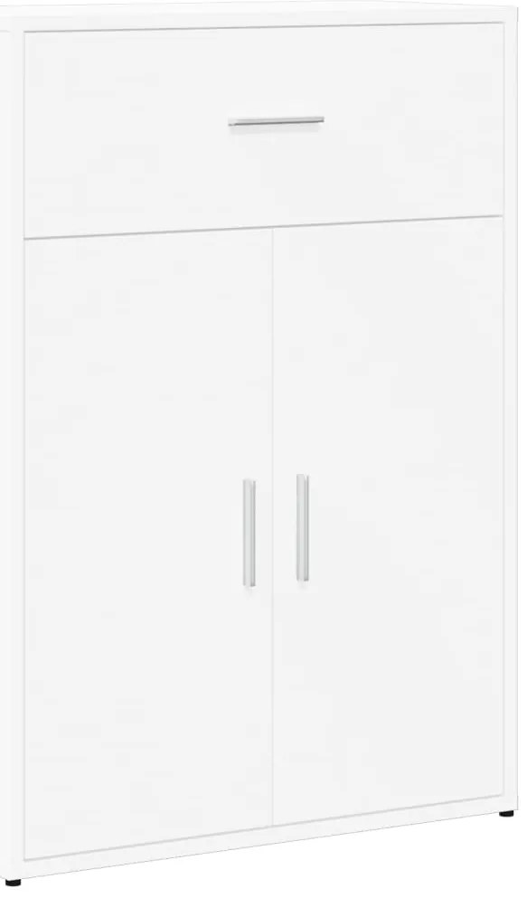 vidaXL Βοηθητικά Ντουλάπια 2 τεμ. Λευκό 60x30x84 εκ. Επεξεργ. Ξύλο