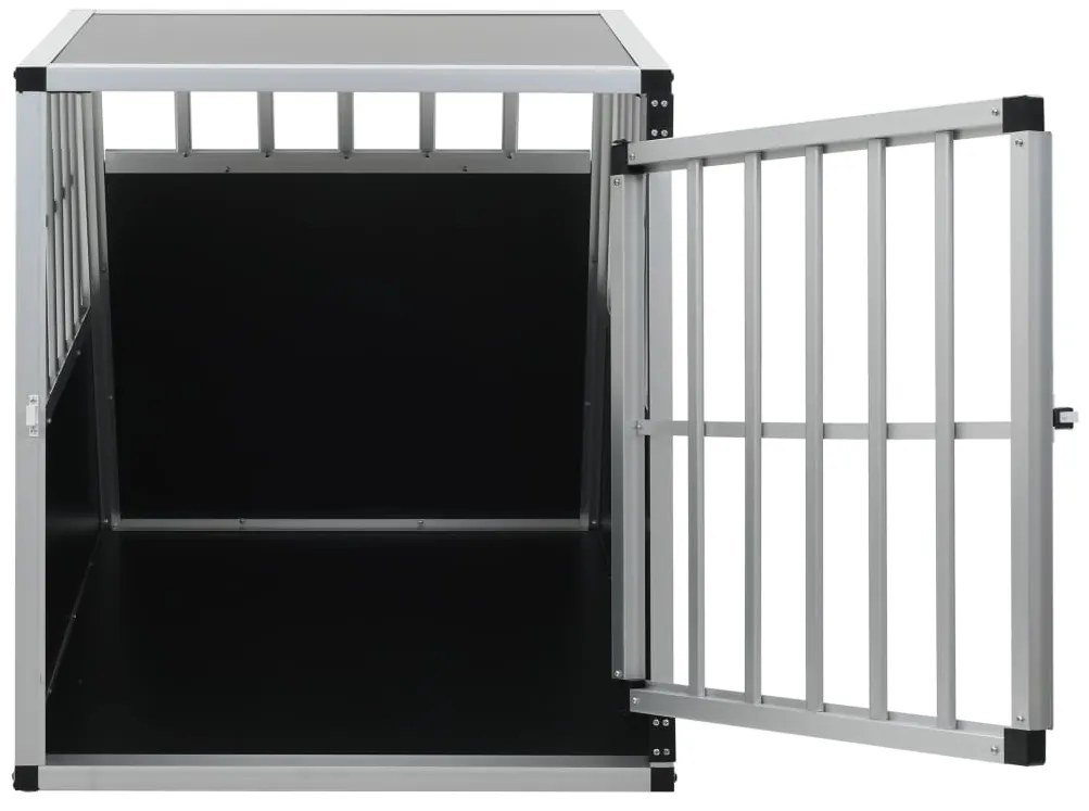 vidaXL Κλουβί Σκύλου με Μονή Πόρτα 65 x 91 x 69,5 εκ.