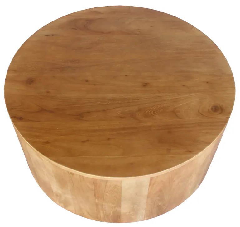 TULUM COFFEE TABLE ΦΥΣΙΚΟ 80x80xH35cm - 04-1052