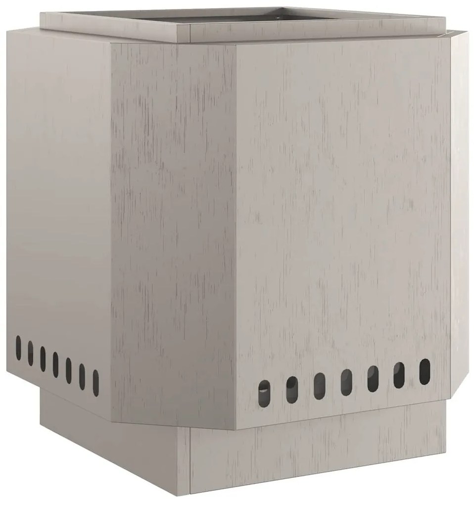 vidaXL Φωτιά Καφέ 48 x 48 x 51 cm Ατσάλι σκληρυθέν στον αέρα