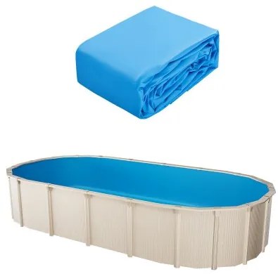 VEVOR Oval Pool Liner 24 x 12.3ft Overlap Style Pool Liner 52in Wall Height
