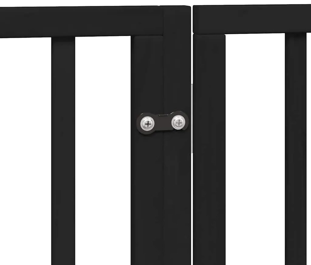 vidaXL Διαχωριστικό Σκύλων/Πόρτα Πτυσσόμενο 8 Πάνελ 640εκ Ξύλο Λεύκας