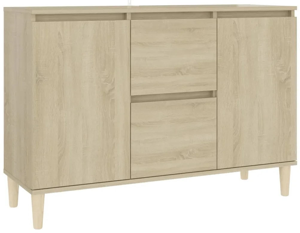 vidaXL Μπουφές Sonoma δρυς 101 x 35 x 70 εκ. Επεξεργασμένο Ξύλο
