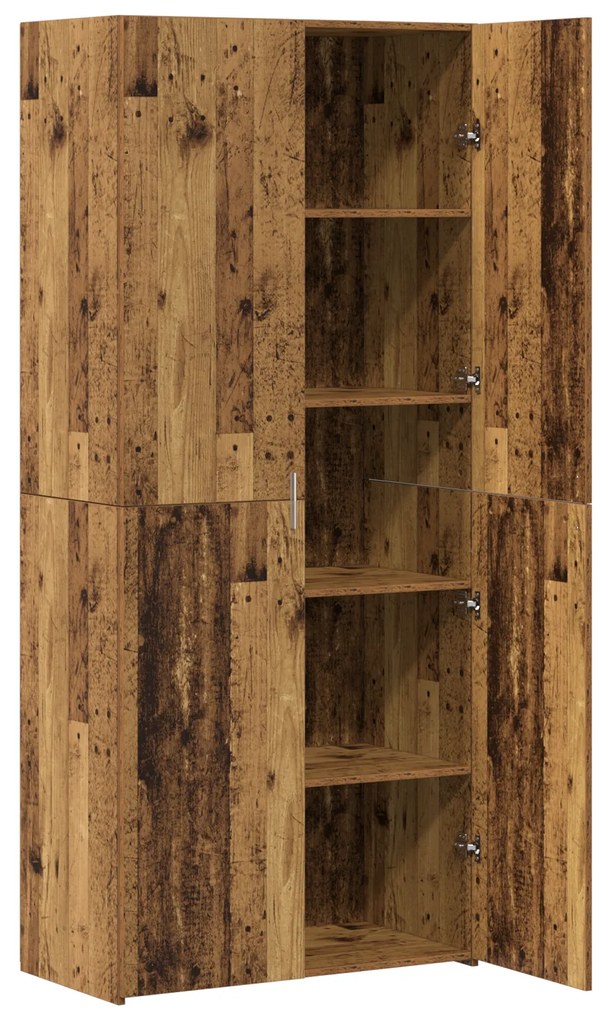 vidaXL Μπουφές Παλιού Ξύλου 40x42.5x185 εκ. Φτιαγμένος από Ξύλο