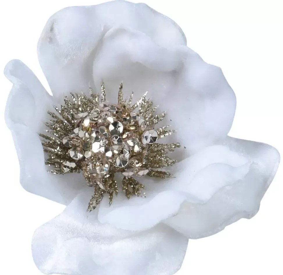 Beauty Home ΛΟΥΛΟΥΔΙ ΒΕΛΟΥΔΙΝΟ ΜΕ ΧΡΥΣΟ ΓΚΛΙΤΕΡ 58 cm