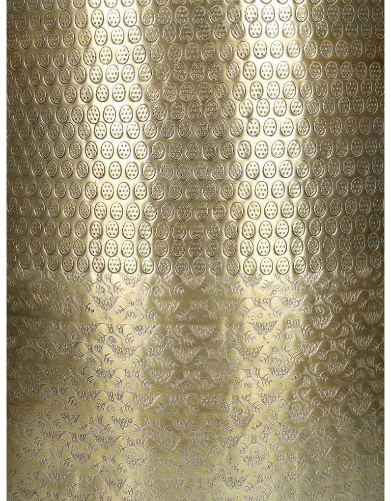 Τραπεζάκι-Κασπώ ArteLibre Μέταλλο Χρυσό 59x59x46cm Σετ 3Τμχ