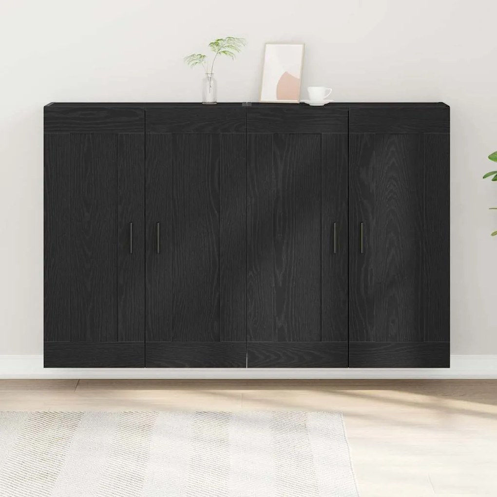 vidaXL Ντουλάπα τοίχου Επιτοίχιο 2 pcs artisan δρυς 160 x 34 x 90 εκ