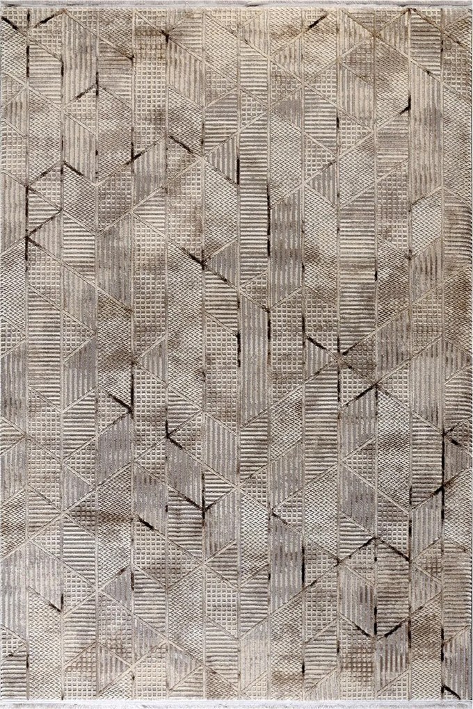 Διάδρομος Lorin 65463-195 Grey-Beige 67X... Merinos 67X