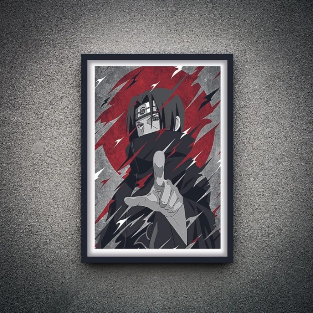 Πόστερ &amp; Κάδρο Itachi Naruto AN022 30x40cm Εκτύπωση Πόστερ (χωρίς κάδρο)