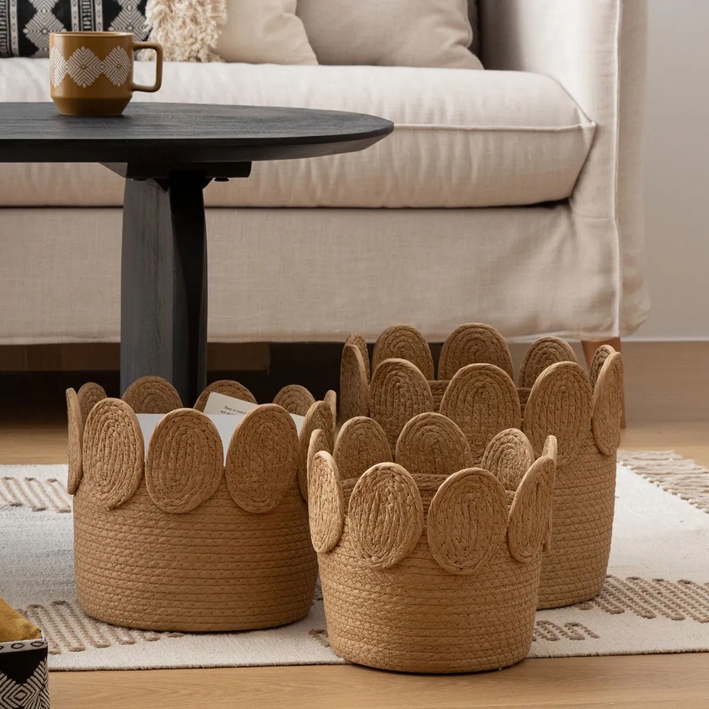 Καλάθια Αποθήκευσης (Σετ 3τμχ) A-S Inuit 204022