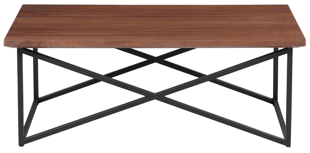 ΤΡΑΠΕΖΙ ΣΑΛΟΝΙΟΥ HM9469.02 MDF ΜΕ ΚΑΠΛΑΜΑ ΑΠΟ ΞΥΛΟ ΦΡΑΞΟΥ 120x60x45,5Yεκ.