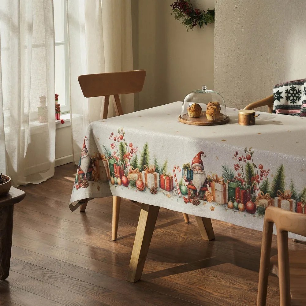 Τραπεζομάντηλο Χριστουγεννιάτικο 210 Multi Gofis Home 135x240