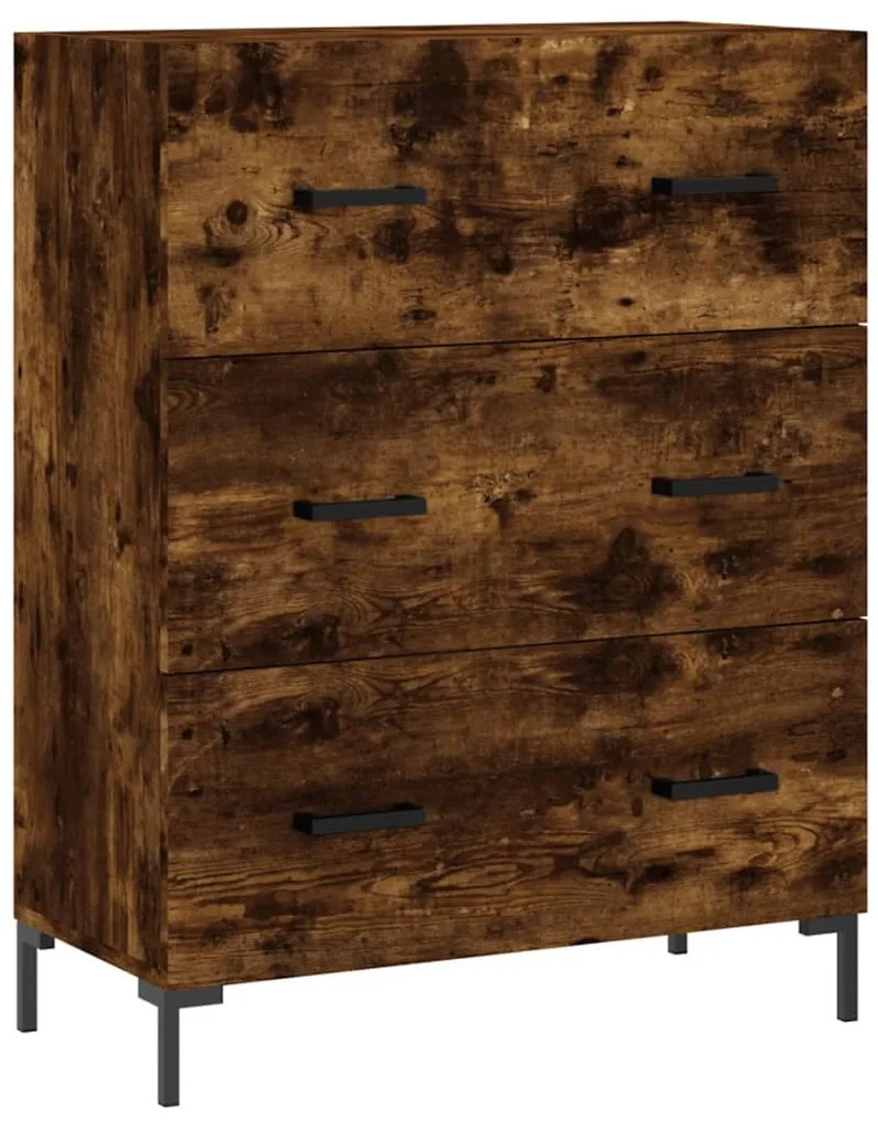 vidaXL Ντουλάπι Καπνιστή Δρυς 69,5 x 34 x 90 εκ. Επεξεργασμένο Ξύλο