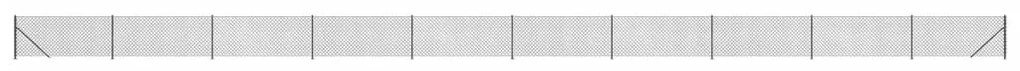 vidaXL Συρματόπλεγμα Περίφραξης Ανθρακί 1 x 25 μ. με Βάσεις Φλάντζα