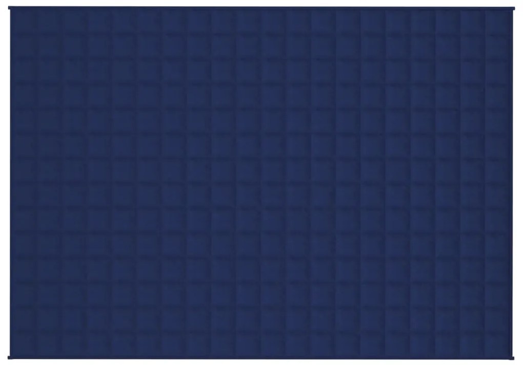 vidaXL Κουβέρτα Βαρύτητας Μπλε 135 x 200 εκ. 6 κ. Υφασμάτινη