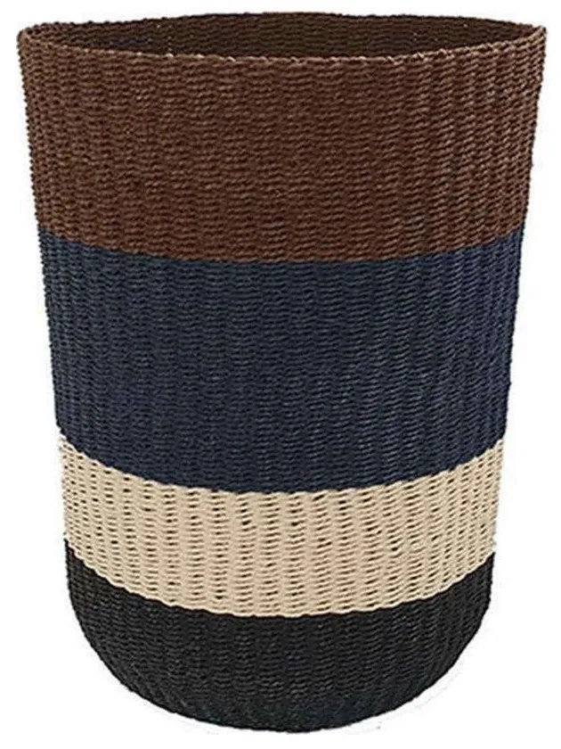 Καλάθι Ψάθινο Boho 00.06.68003 Φ36x55cm Multi Mat
