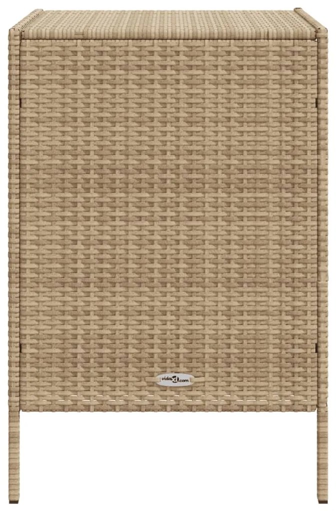 ΝΤΟΥΛΑΠΙ ΑΠΟΘΗΚΕΥΣΗΣ ΚΗΠΟΥ BEIGE 55X59X80 ΕΚ. ΣΥΝΘΕΤΙΚΟ ΡΑΤΑΝ 365554