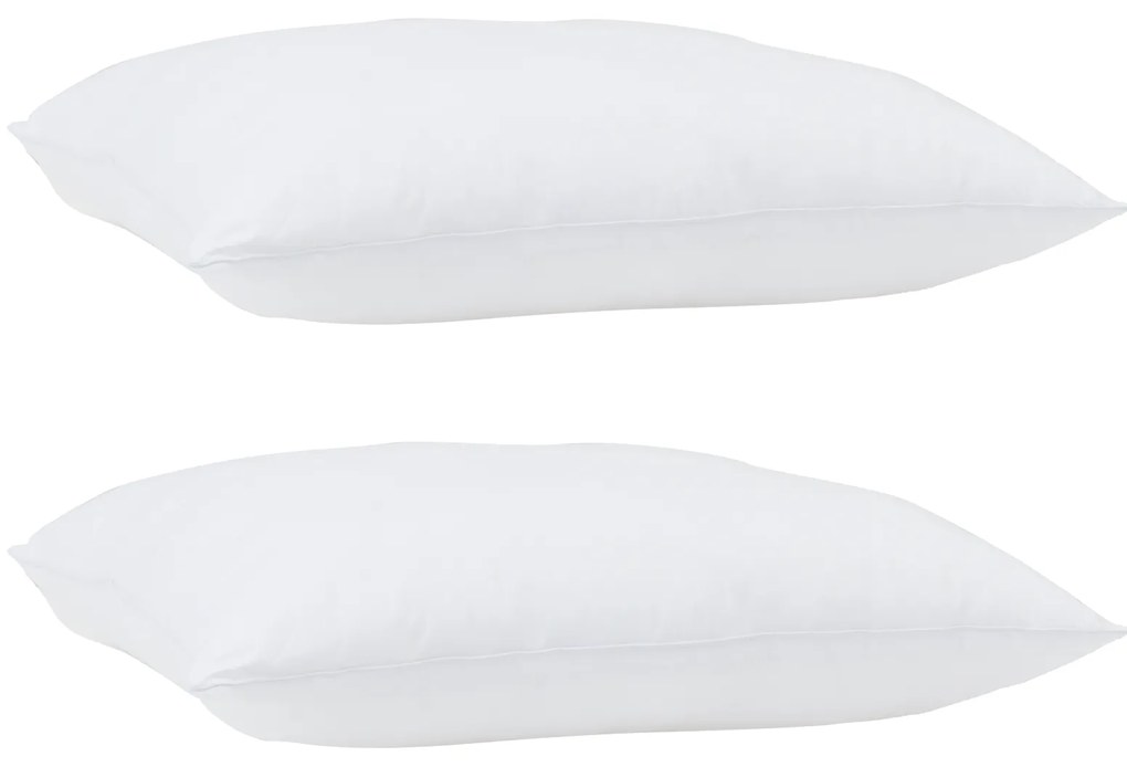vidaXL Μαξιλάρια 2 pcs Λευκό 60 x 70 cm