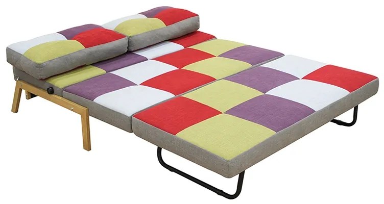 SARA Q PATCHWORK ΥΦΑΣΜΑ ΚΑΝΑΠΕΣ/ΚΡΕΒΑΤΙ 151Χ96εκ.