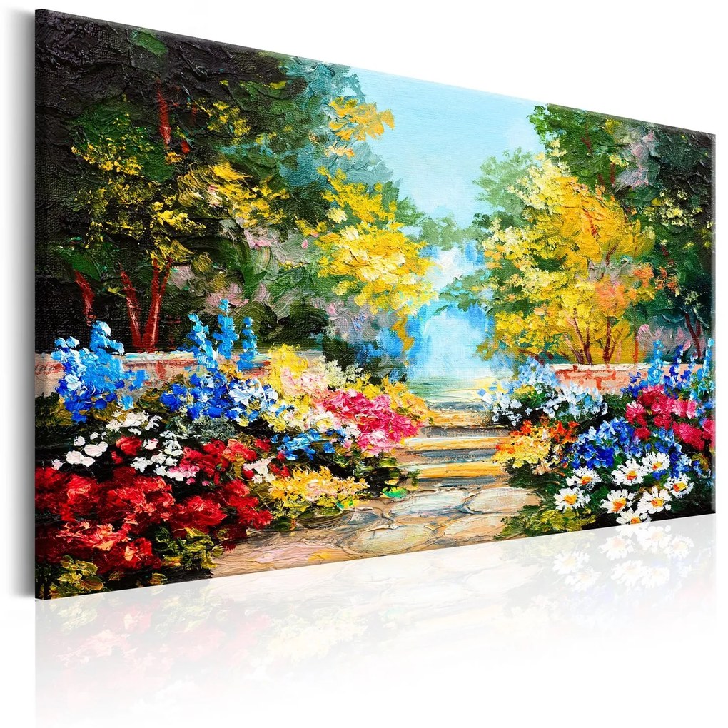 Πίνακας - The Flowers Alley 120x80