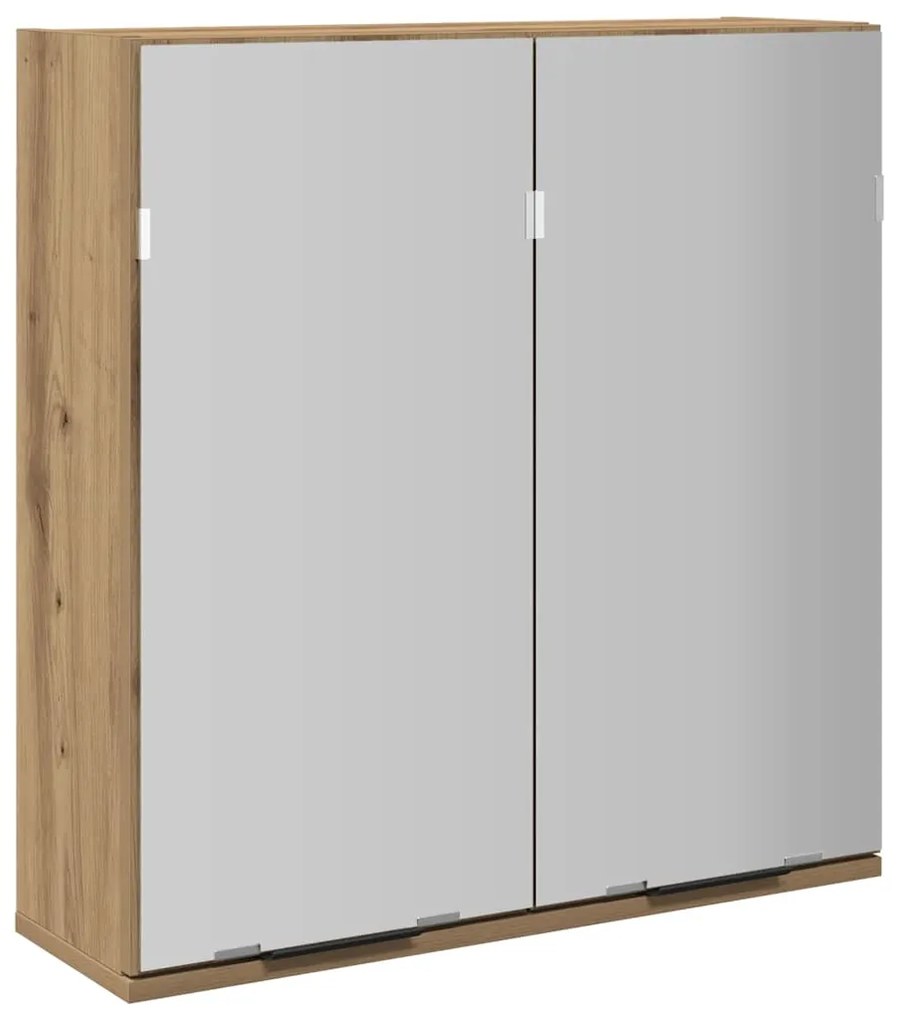 vidaXL Ντουλάπι Μπάνιου Τεχνίτης Δρυς 64x20x66,5 εκ Επεξεργασμένο Ξύλο