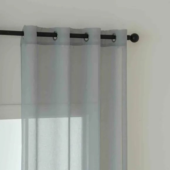 Beauty Home Ύφασμα κουρτίνας με το μέτρο γάζα Sharp Art 8448 Φ300 Γκρι