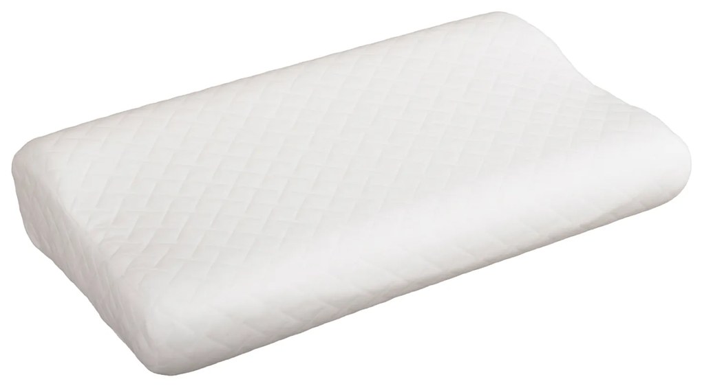 ΜΑΞΙΛΑΡΙ ΥΠΝΟΥ BEZEL HM673 MEMORY FOAM-ΛΕΥΚΟ ΥΦΑΣΜΑ 55x32Υεκ (1 Τεμμάχια)