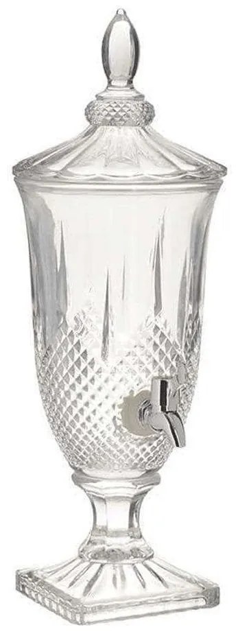 Γυάλα Με Βρυσάκι 3-60-151-0001 16x46cm Clear Inart Glass
