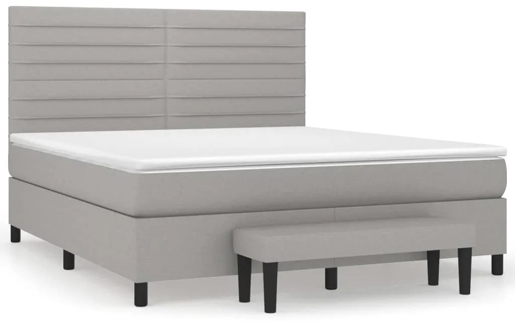 ΚΡΕΒΑΤΙ BOXSPRING ΜΕ ΣΤΡΩΜΑ ΑΝ. ΠΡΑΣΙΝΟ 160X200ΕΚ ΥΦΑΣΜΑΤΙΝΟ 3136685