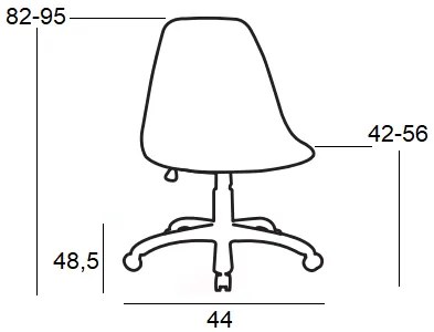 BS1330 ΡΟΖ PU-Σ2-ΚΑΡΕΚΛΑ ΓΡΑΦΕΙΟΥ