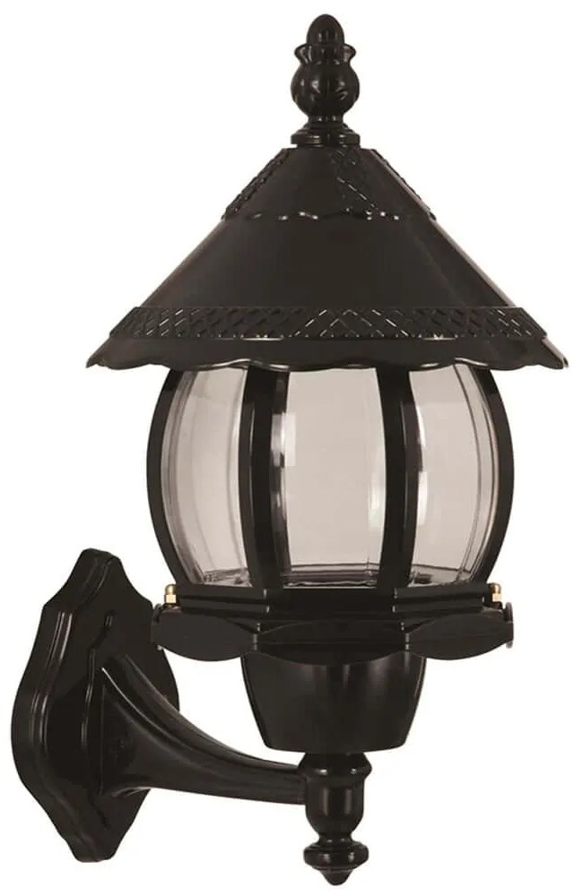 Φωτιστικό Τοίχου - Απλίκα 685AVN1220 30x20x33cm E27 40W Black Opviq