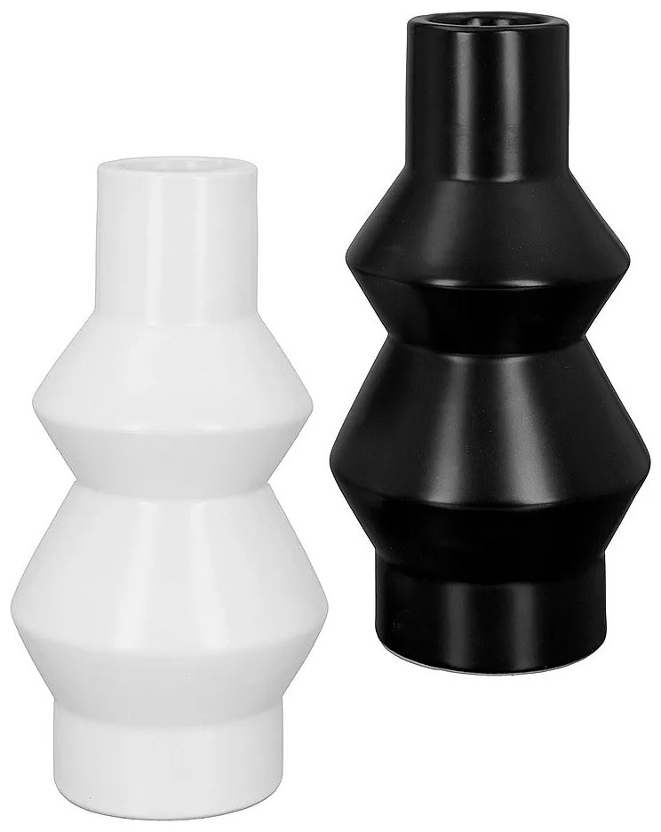 Βάζο ArteLibre Κεραμικό 10x10x20cm Σε 2 Χρώματα