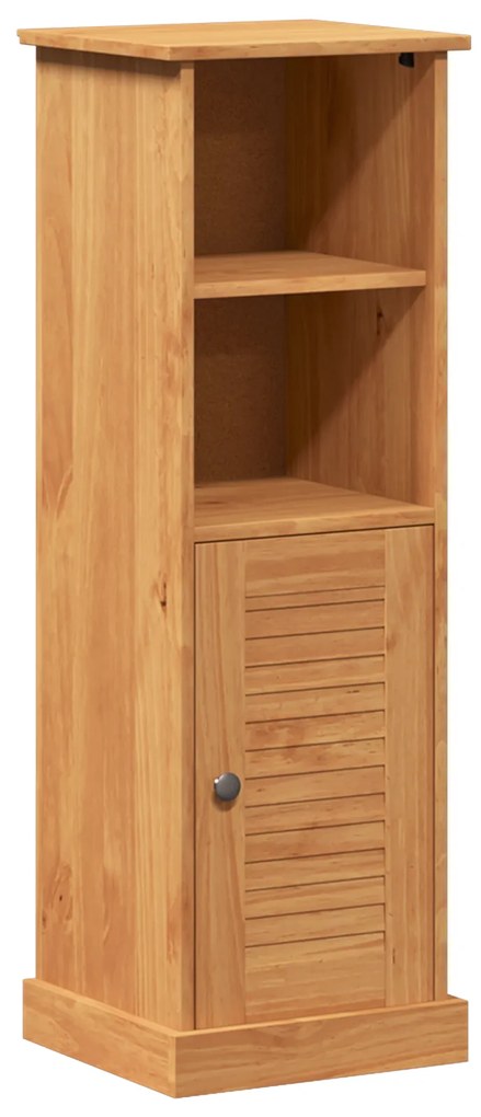 vidaXL Σετ Επίπλων Μπάνιου με συρτάρι 5 pcs καφέ μελί 37 x 34 x 110 εκ