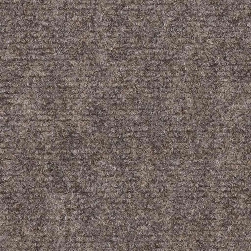 vidaXL Πατάκια Σκαλιών Αυτοκόλλητα 15 τεμ. Μπεζ Ορθογώνια 60x25 εκ.