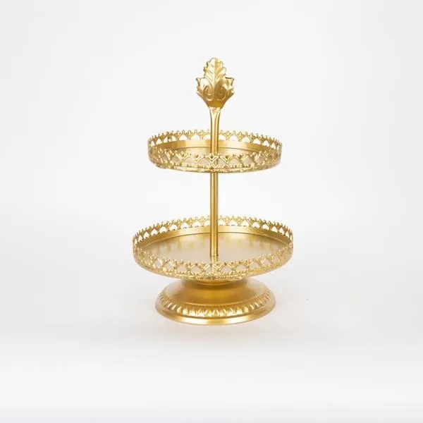 ΟΡΝΤΕΡΒΙΕΡΑ ΜΕΤΑΛΛΙΚΗ ΧΡΥΣΗ 25.5x25.5x40.5cm|754-11019