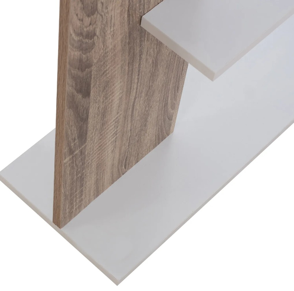 Βιβλιοθήκη Harvey 80x23x141 Λευκό