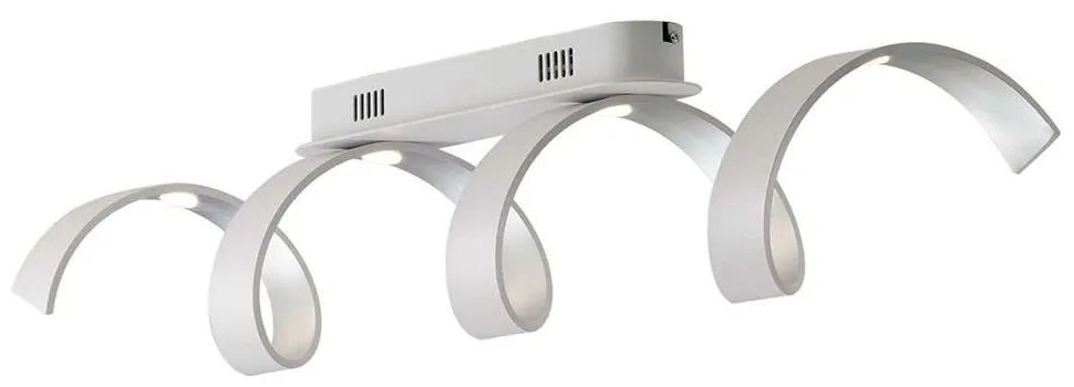 Φωτιστικό Οροφής - Πλαφονιέρα Led-Helix-PL4 Bco 20W 4000K 1600lm White Luce Ambiente Design Aluminium