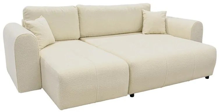 Γωνιακός Καναπές Fiesta Fylliana Λευκό 265x165x95 εκ. 265x165x95 εκ.