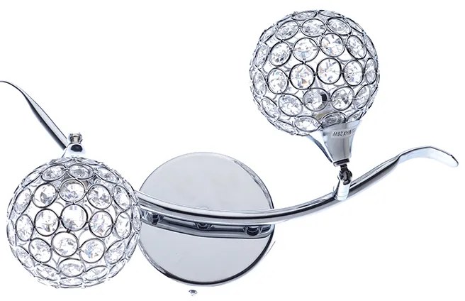 Φωτιστικό Επίτοιχο Aca AD20120032B SKYLAR Διάφανο (Transparent)
