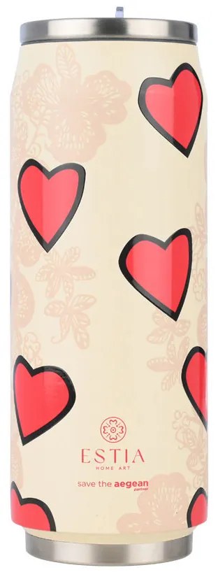 ESTIA ΘΕΡΜΟΣ TRAVEL CUP SAVE THE AEGEAN 500ml TENDER LACE
