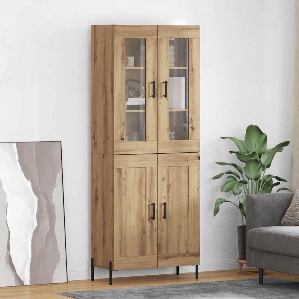 Highboard Artisan Oak 69,5 x 34 x 180 εκ. Επεξεργασμένο ξύλο