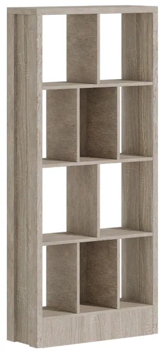 Intrahome Βιβλιοθήκη Dividre Intrahome sonoma oak μελαμίνης 80x30x181εκ | SKU: INTRAPA-350111150